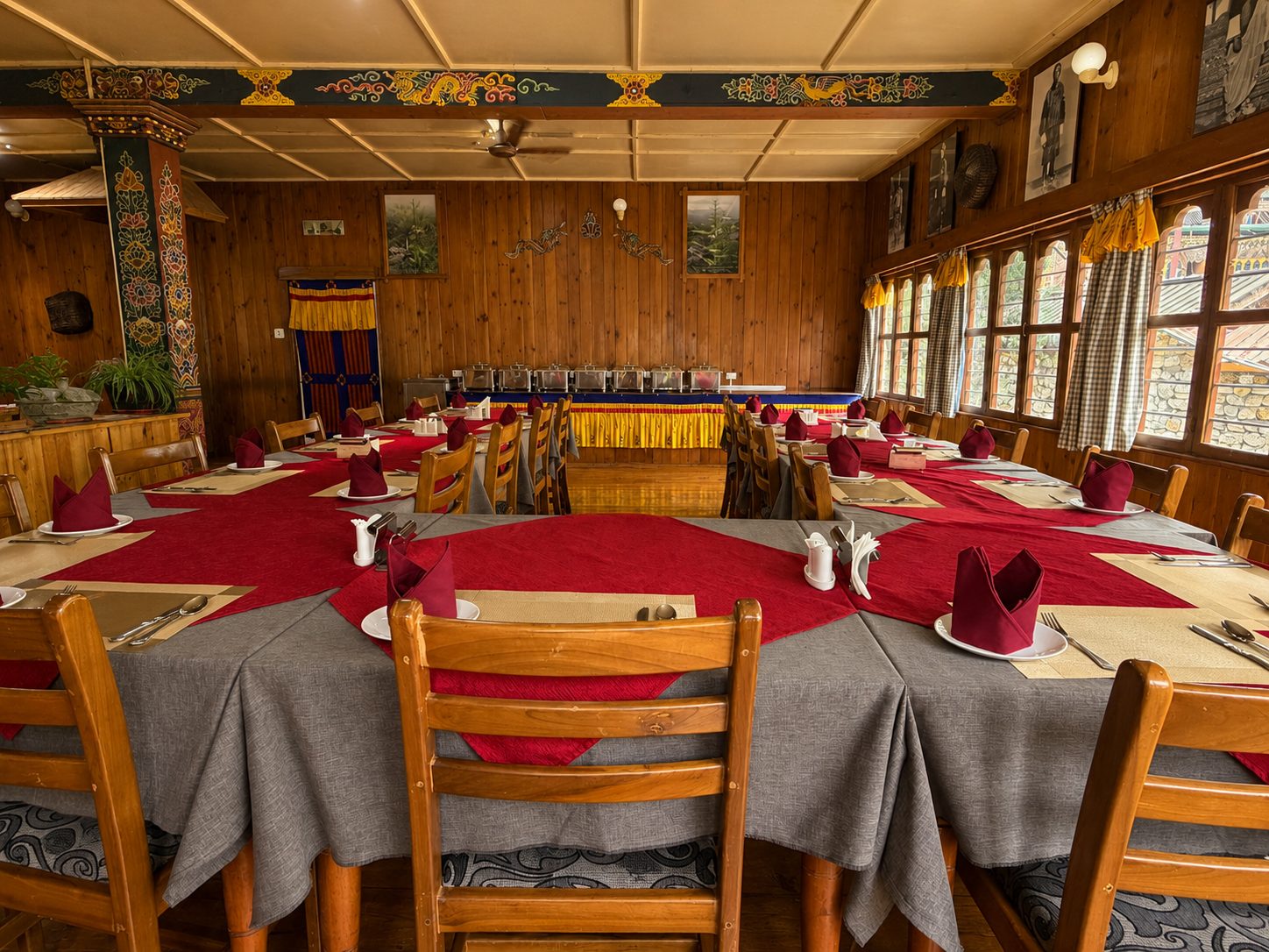 Bhutanese cuisine at Risum Resort